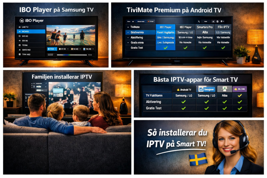 hur installerar man IPTV på Smart TV
