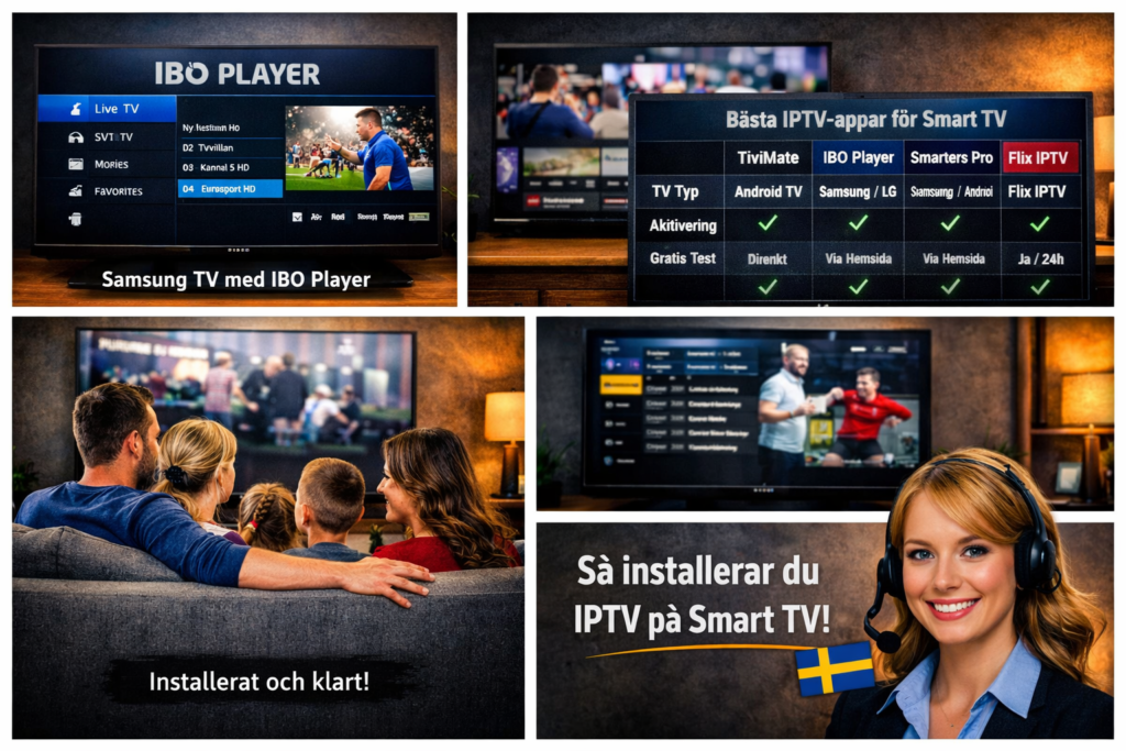 hur installerar man IPTV på Smart TV