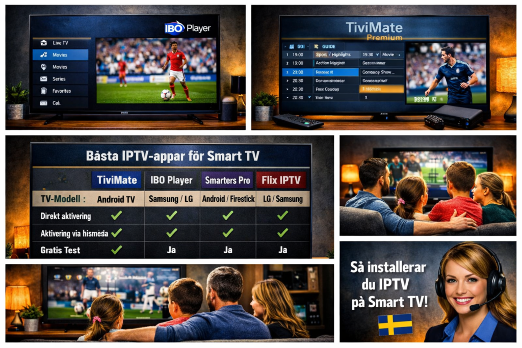 hur installerar man IPTV på Smart TV