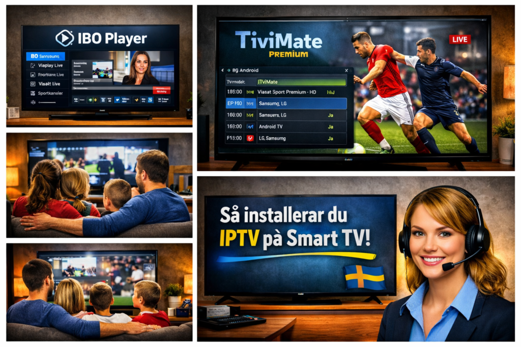 hur installerar man IPTV på Smart TV