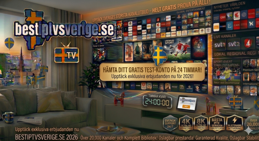 IPTV Sverige kanaler