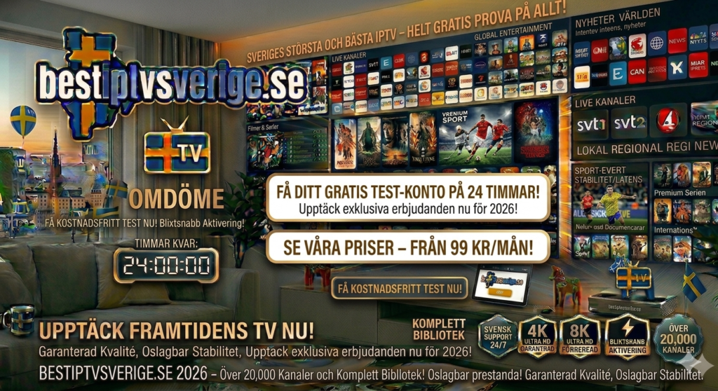IPTV Sverige Pris