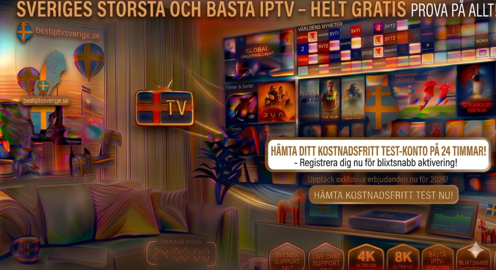 bästa iptv leverantör sverige
