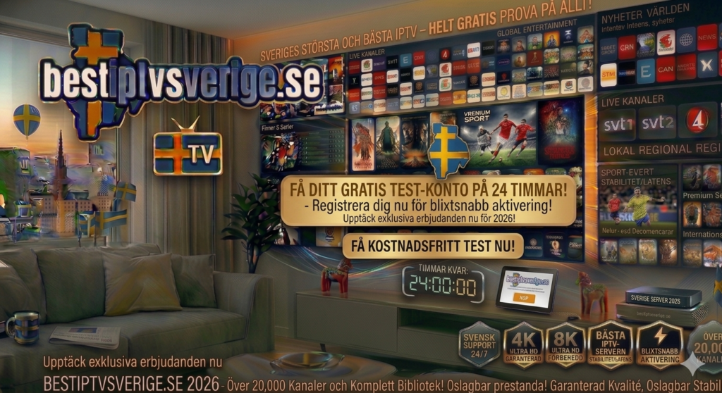 IPTV Sverige kanaler