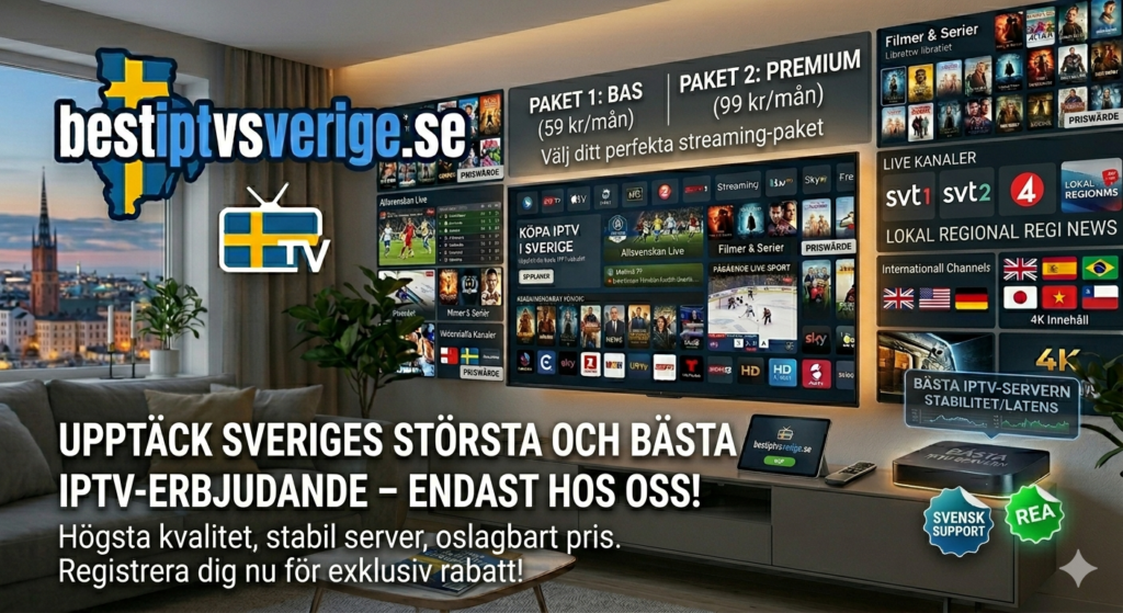 IPTV Sverige billigt