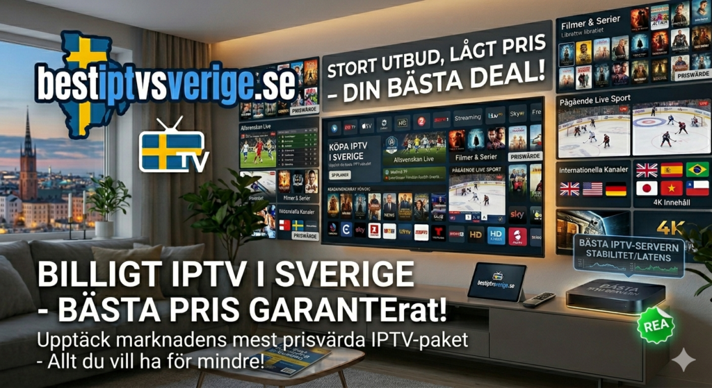 IPTV Sverige billigt