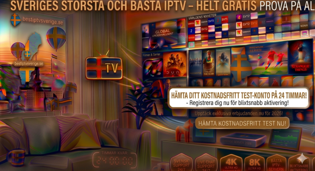 bästa iptv leverantör sverige