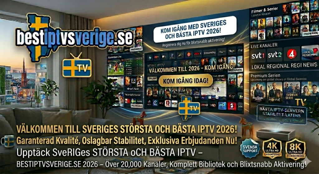 IPTV Sverige 2026