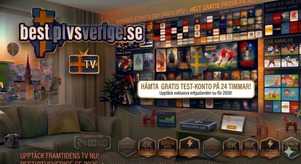 bästa iptv i sverige