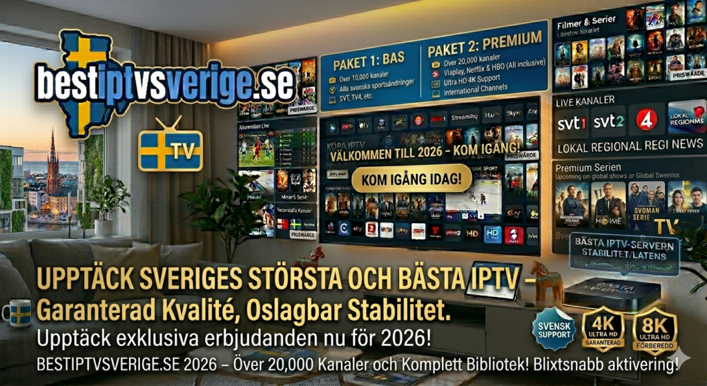 IPTV Sverige 2026