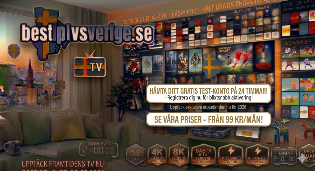 bästa iptv i sverige
