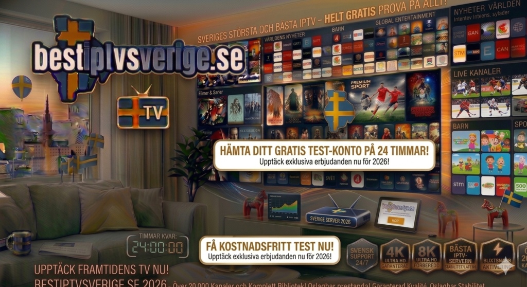 smart iptv sverige 2026