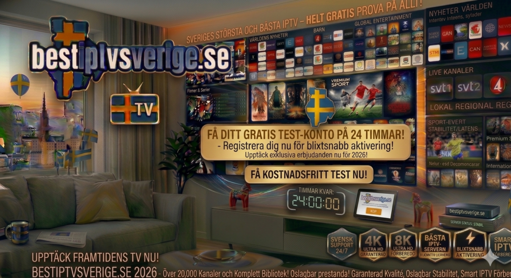 smart iptv sverige 2026