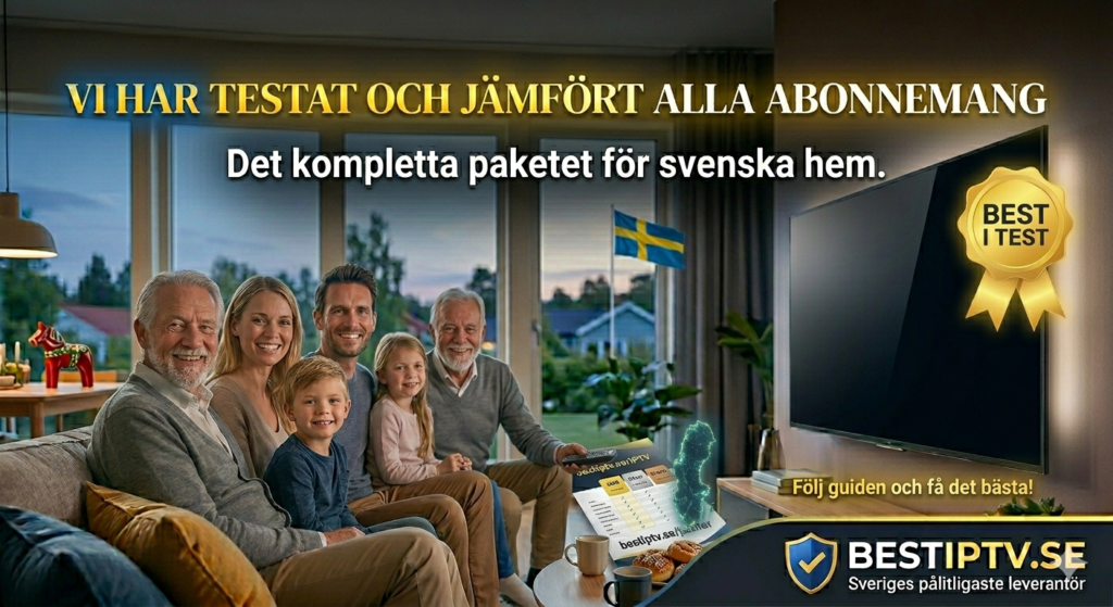 IPTV abonnemang Sverige