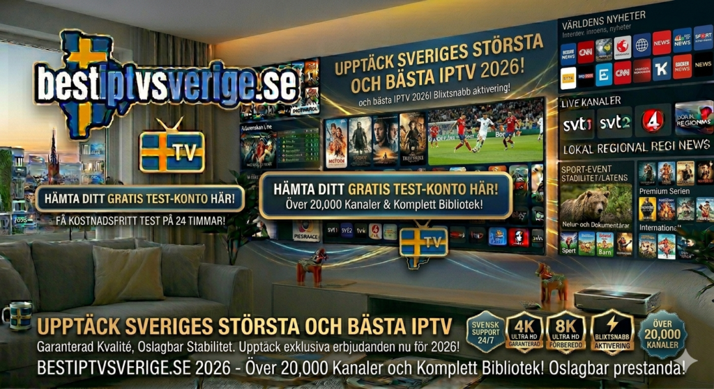 IPTV Sverige test
