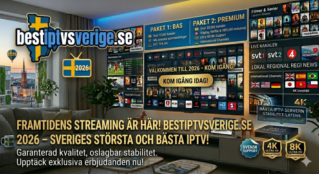 IPTV Sverige 2026