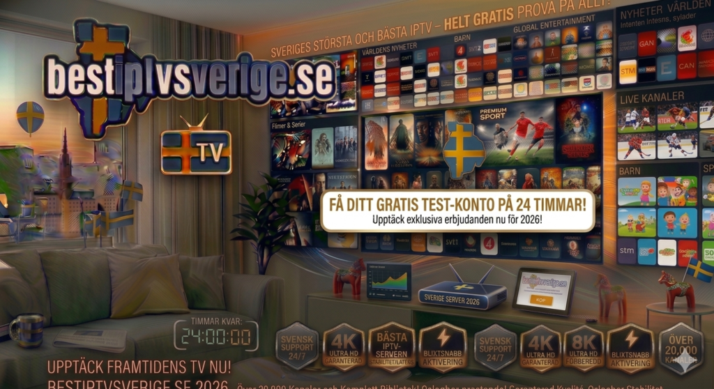 smart iptv sverige 2026