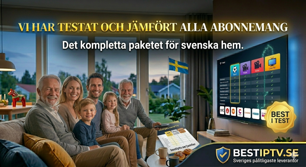 IPTV abonnemang Sverige