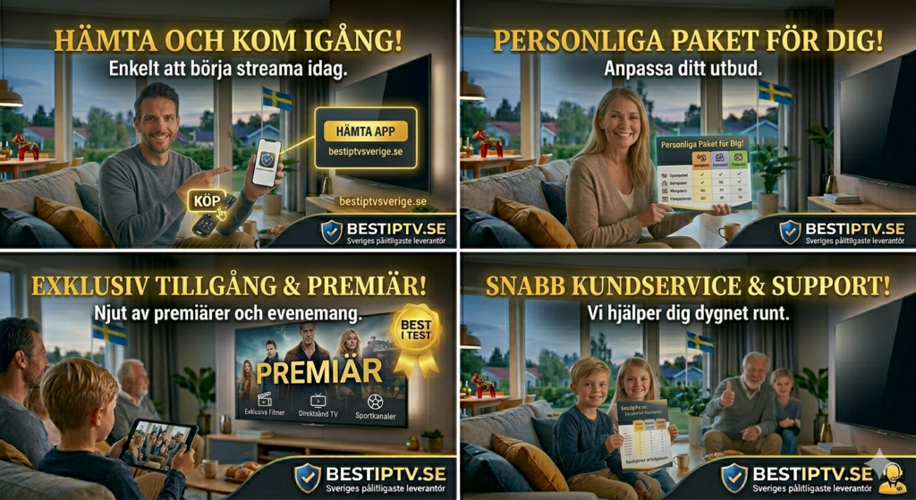 köp IPTV Sverige