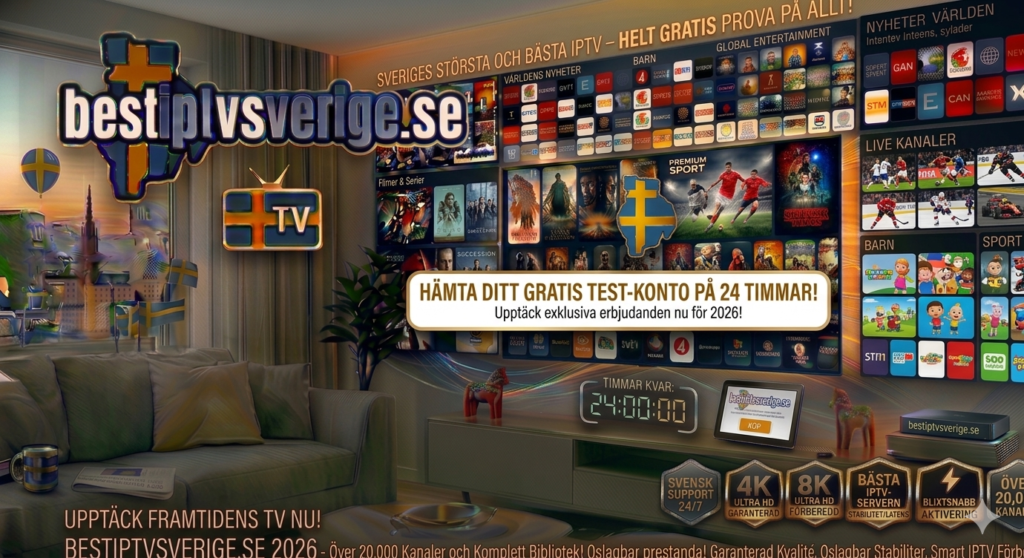 smart iptv sverige 2026