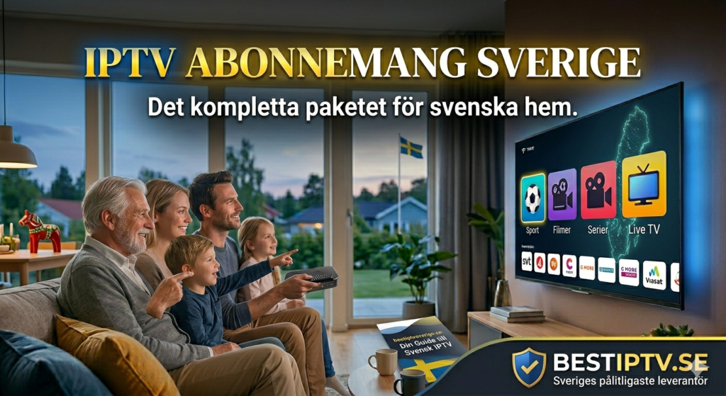IPTV abonnemang Sverige