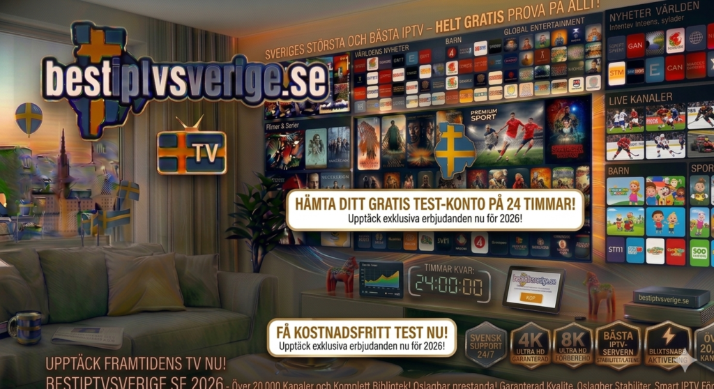 smart iptv sverige 2026