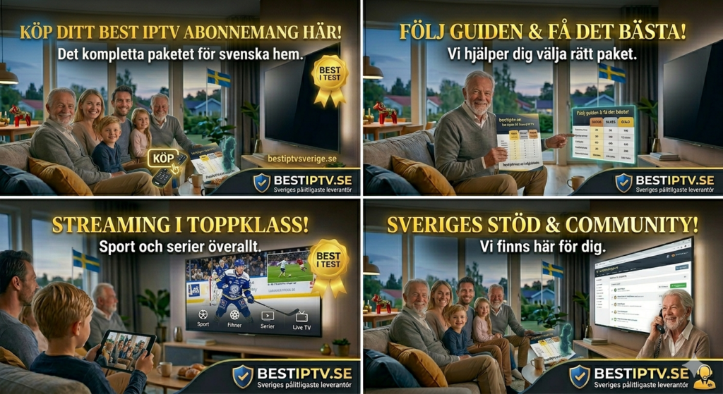 köp IPTV Sverige