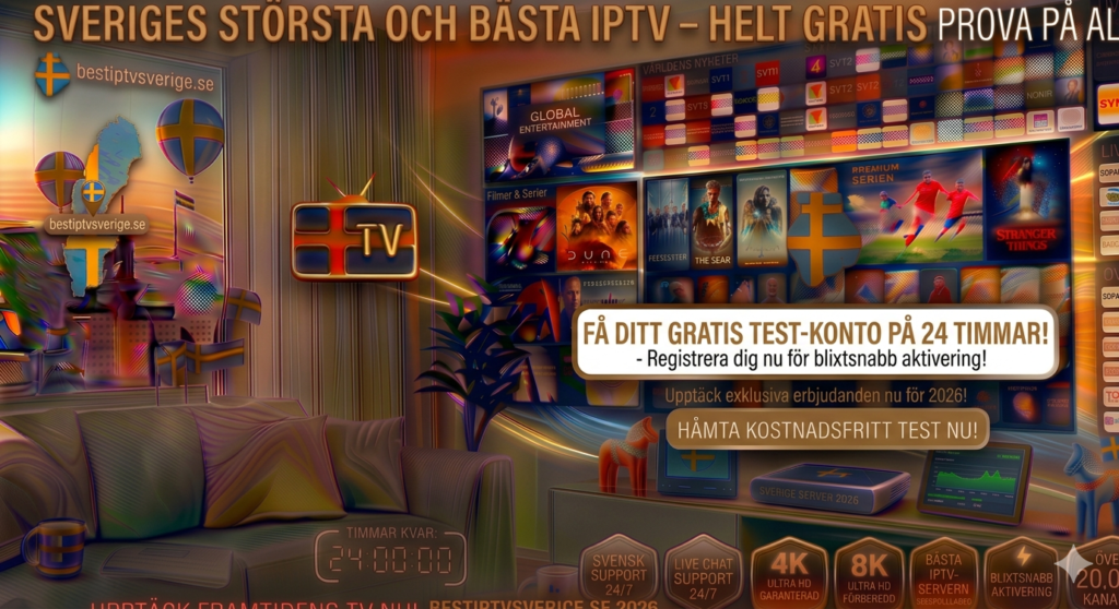 bäst iptv sverige