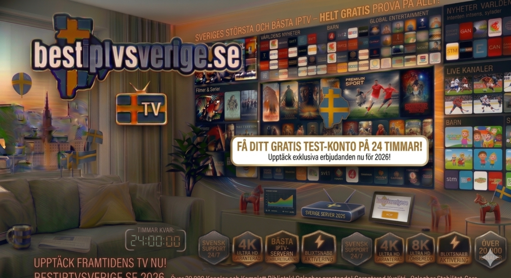 bästa iptv i sverige