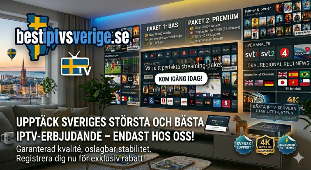 IPTV Sverige billigt