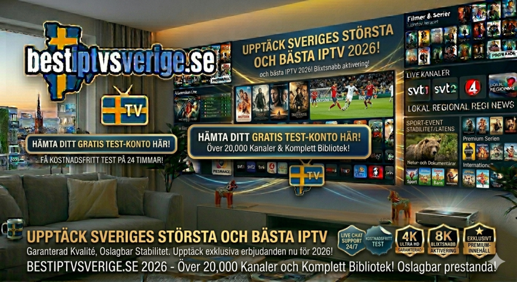 IPTV Sverige test