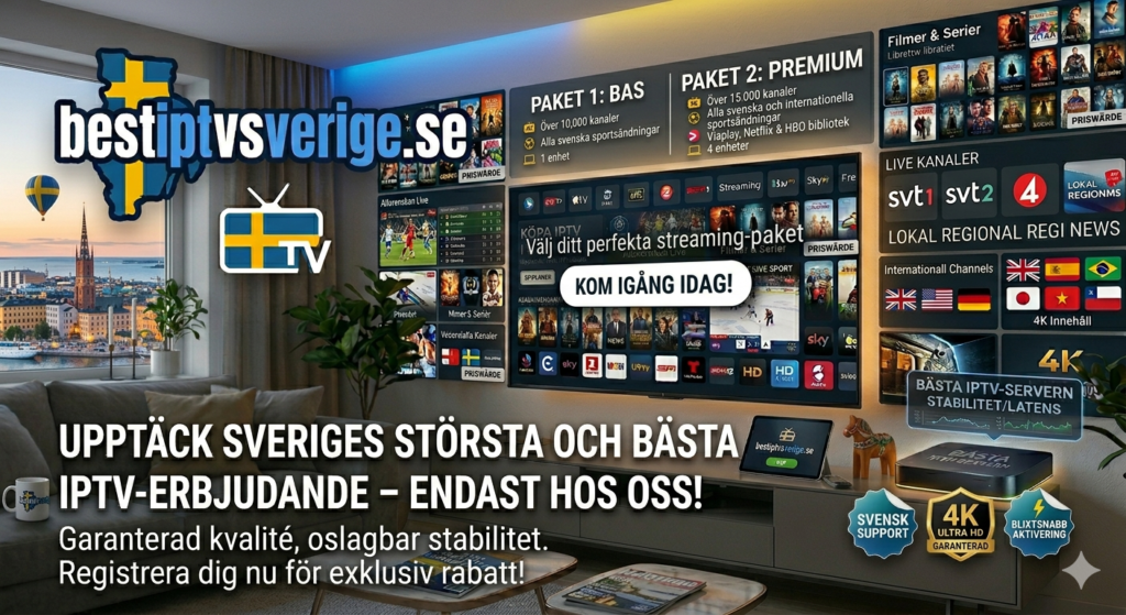 IPTV Sverige billigt