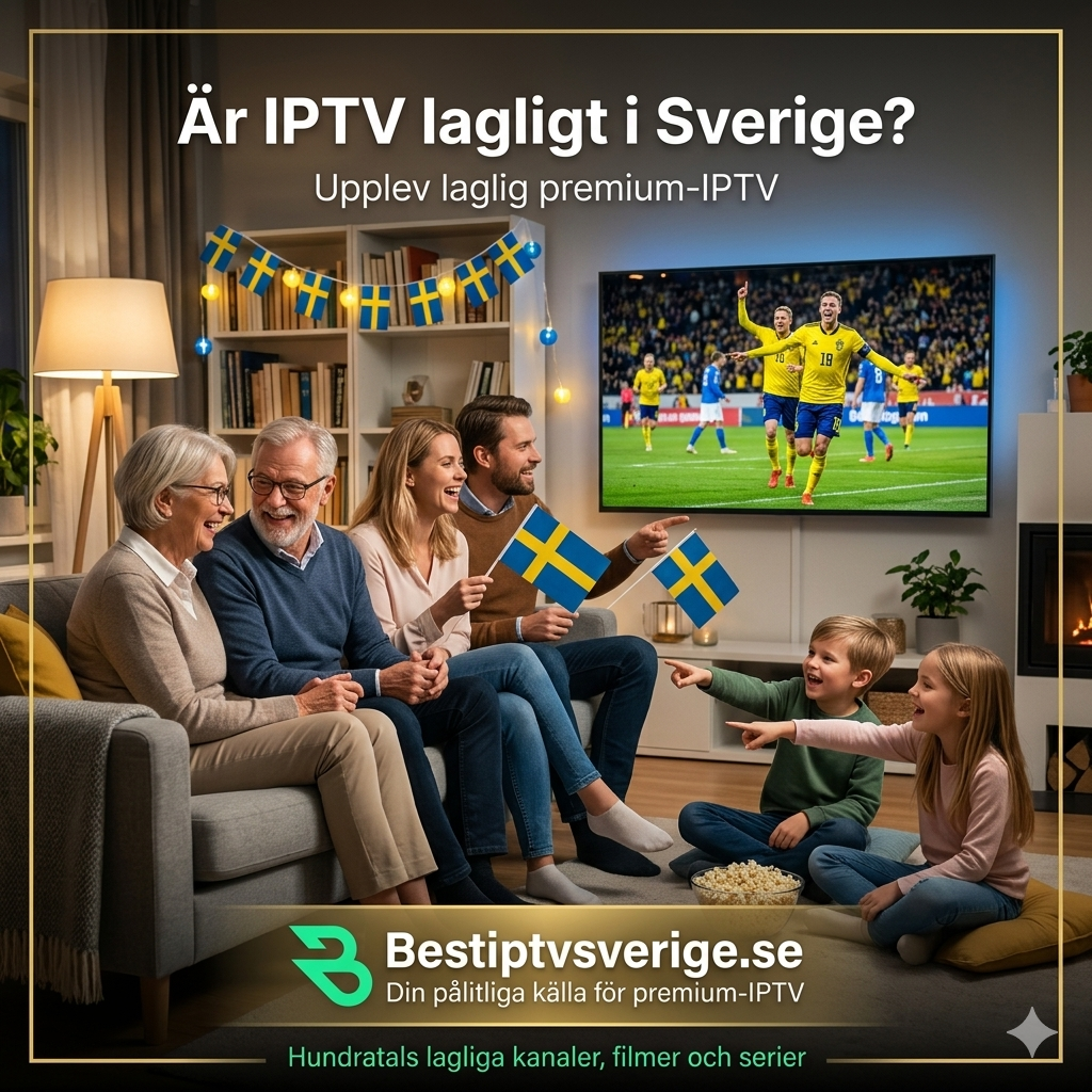 Vilken IPTV är lagligt i Sverige