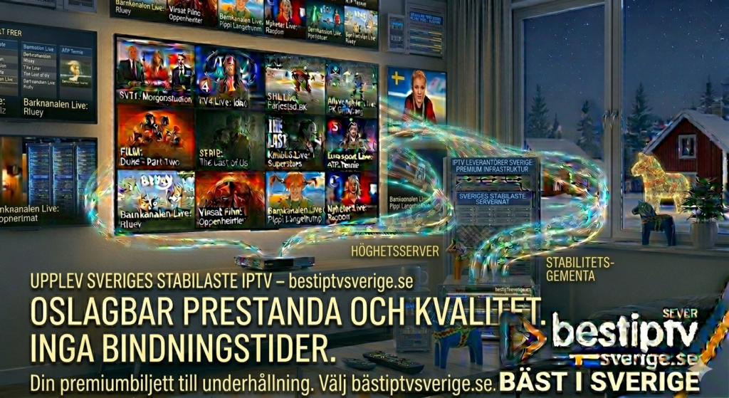 iptv leverantörer sverige