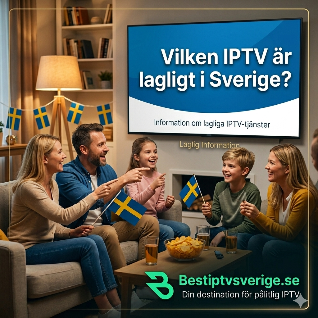 Vilken IPTV är lagligt i Sverige