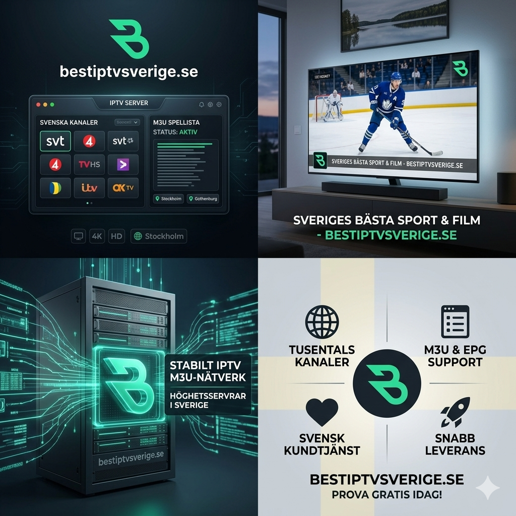 iptv m3u sverige