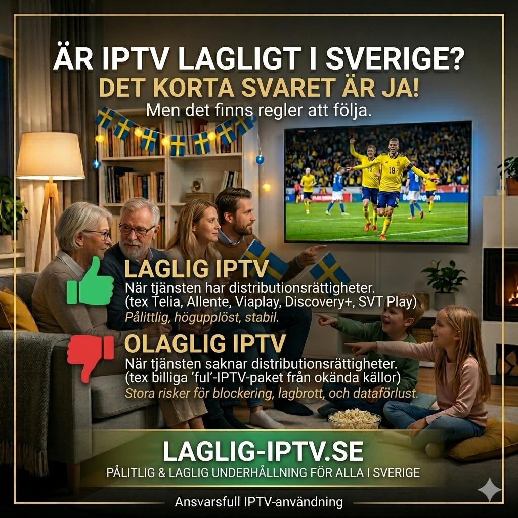 Är det olagligt att betala för IPTV