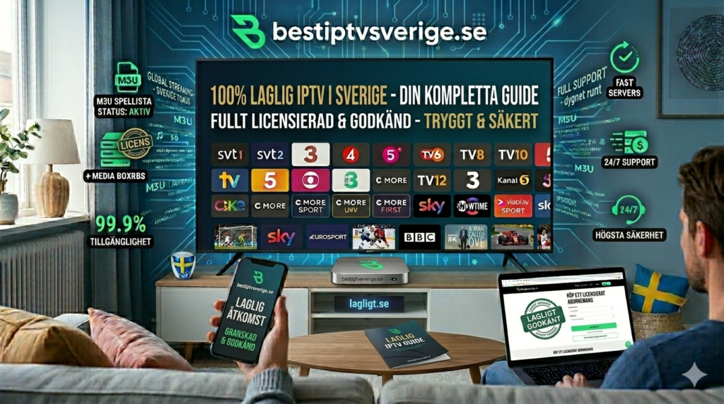 iptv sverige lagligt