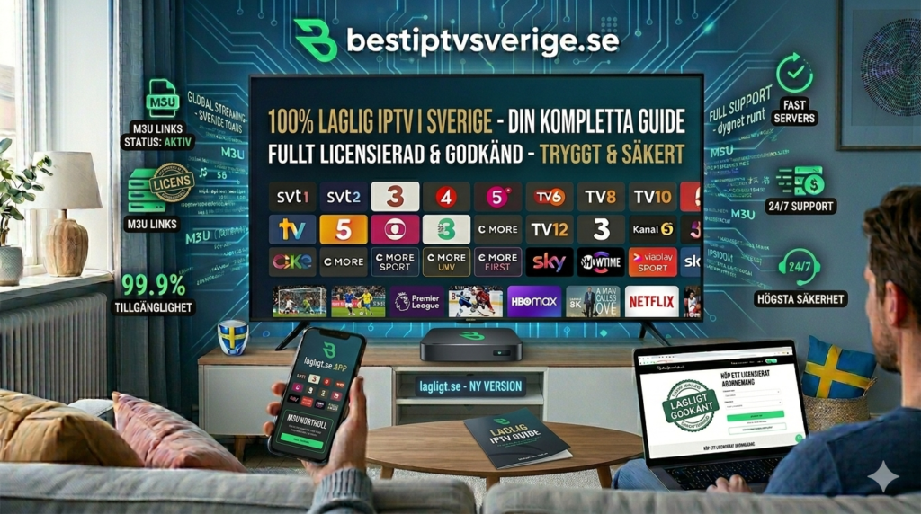 iptv sverige lagligt