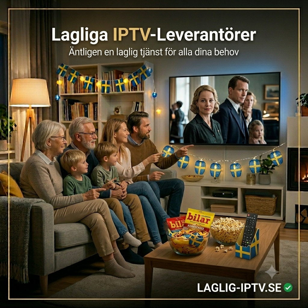 lagliga iptv leverantörer