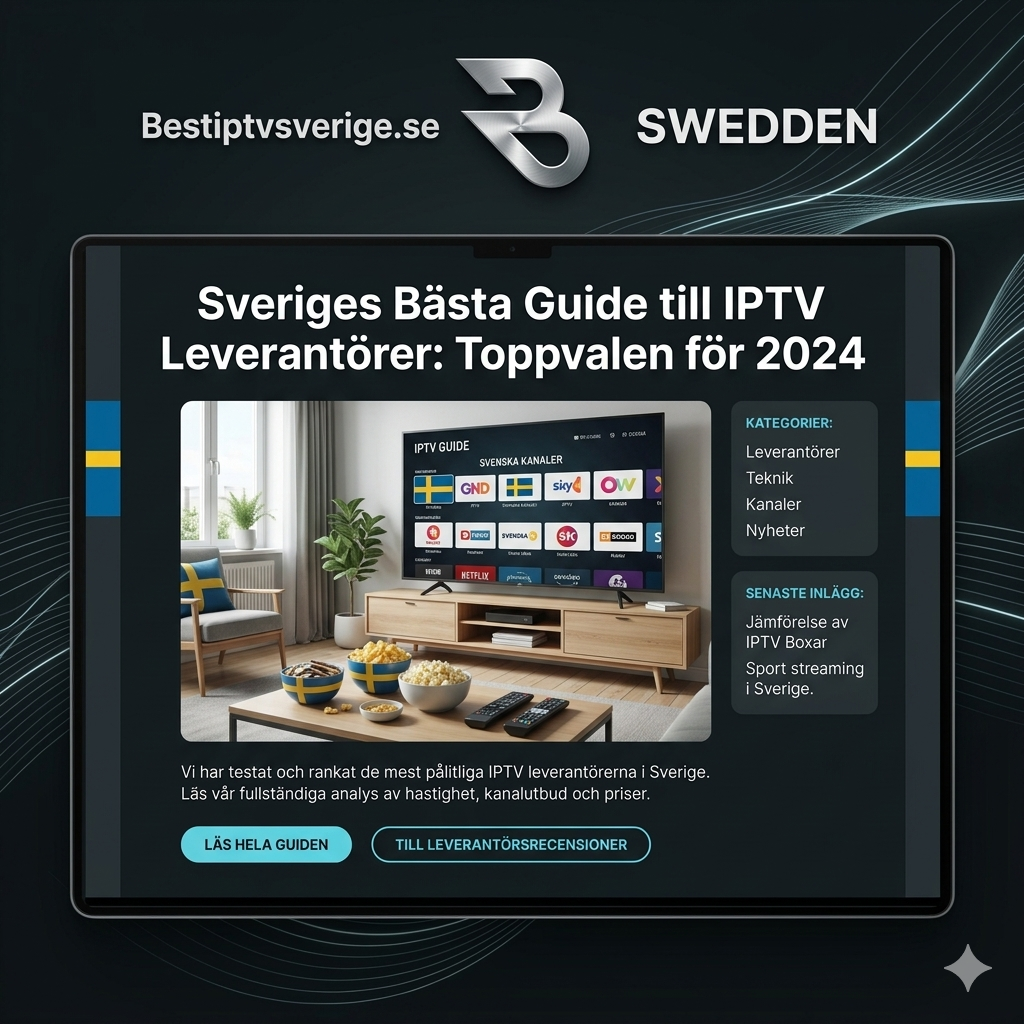 iptv leverantörer